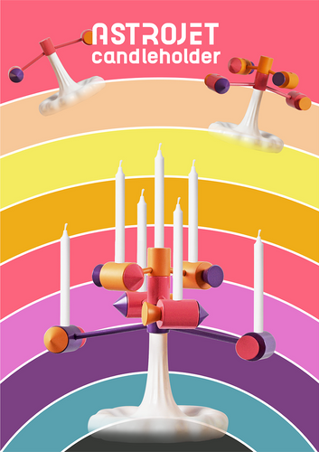 Astrojet 烛台 by Young SONG