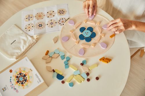 曼达拉积木拼图