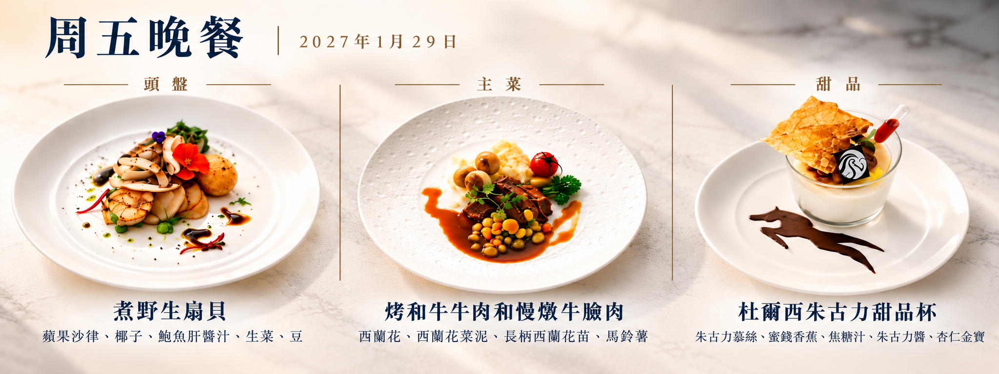 friday menu