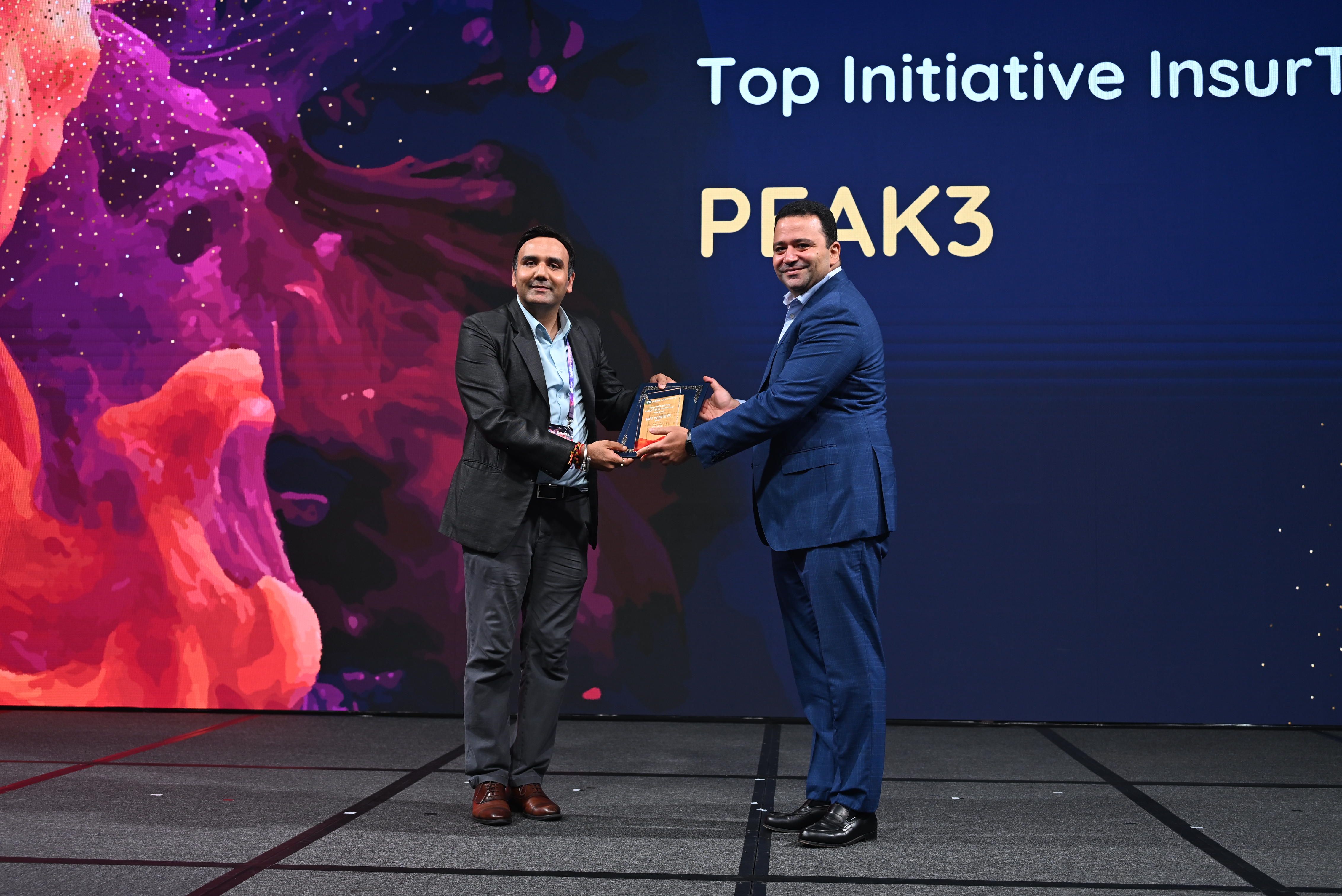 Peak3 wins Top InsurTech award and accelerates growth with cloud-native, AI-driven core platform