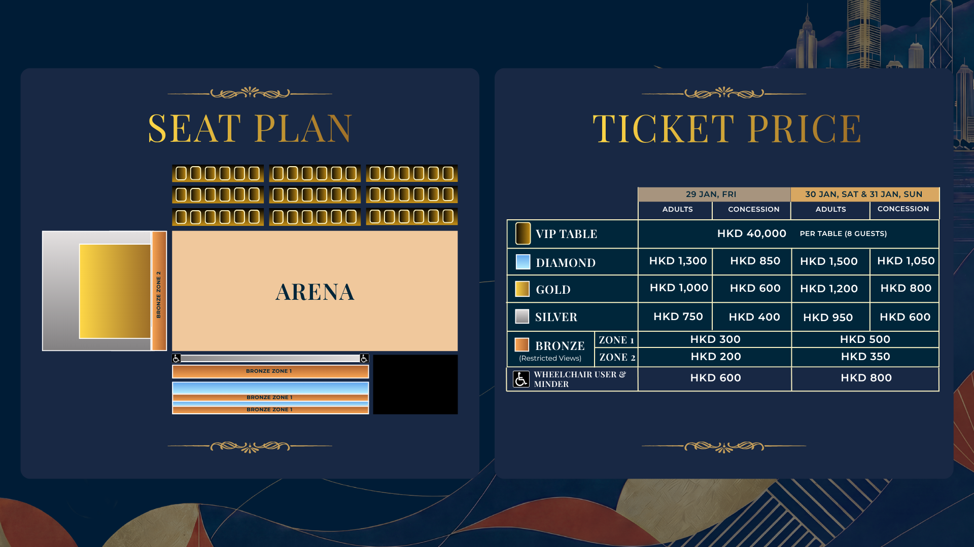 SEAT PLAN