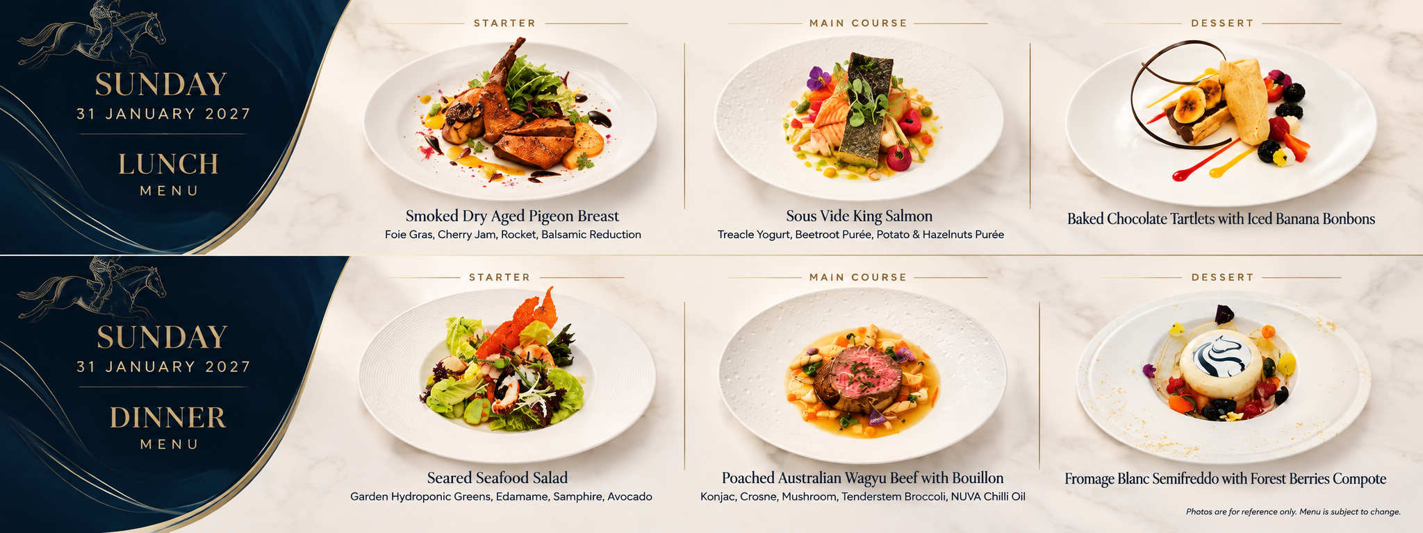 sunday menus