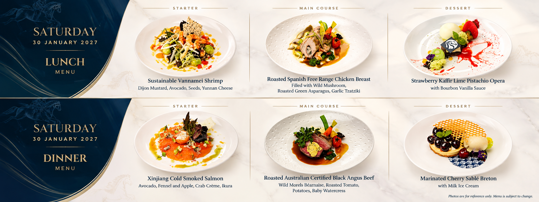 saturday menu