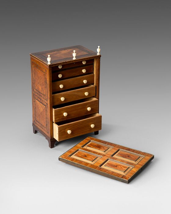 18th century collectors cabinet