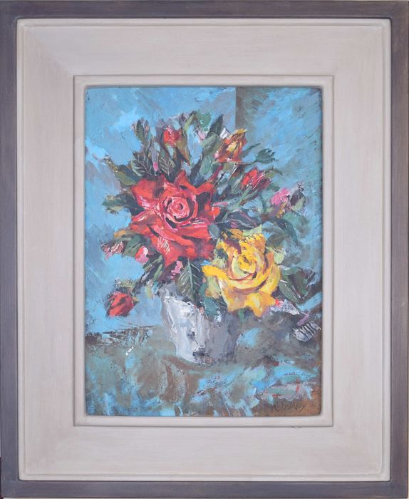 Rowland Suddaby (1912-1972) English Roses – Still Life
