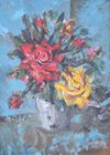 Rowland Suddaby (1912-1972) English Roses – Still Life