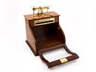 Antique Letter box with postal scales