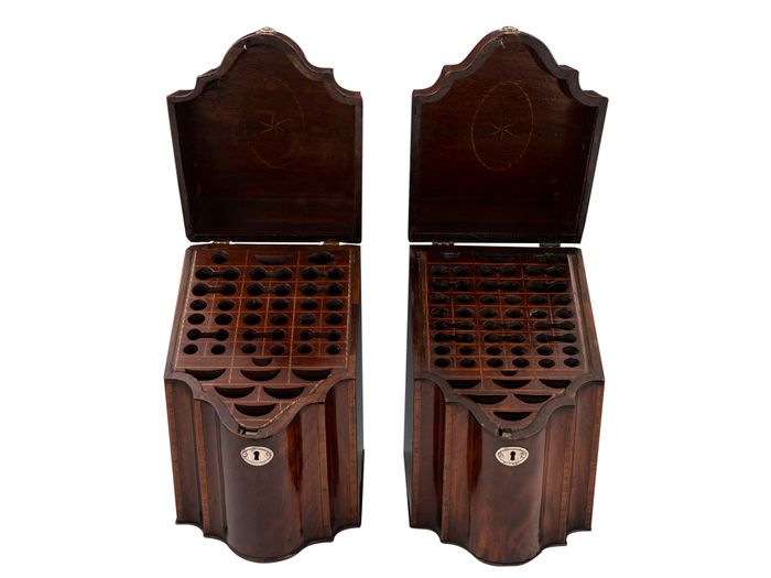 Pair of Cutlery Boxes