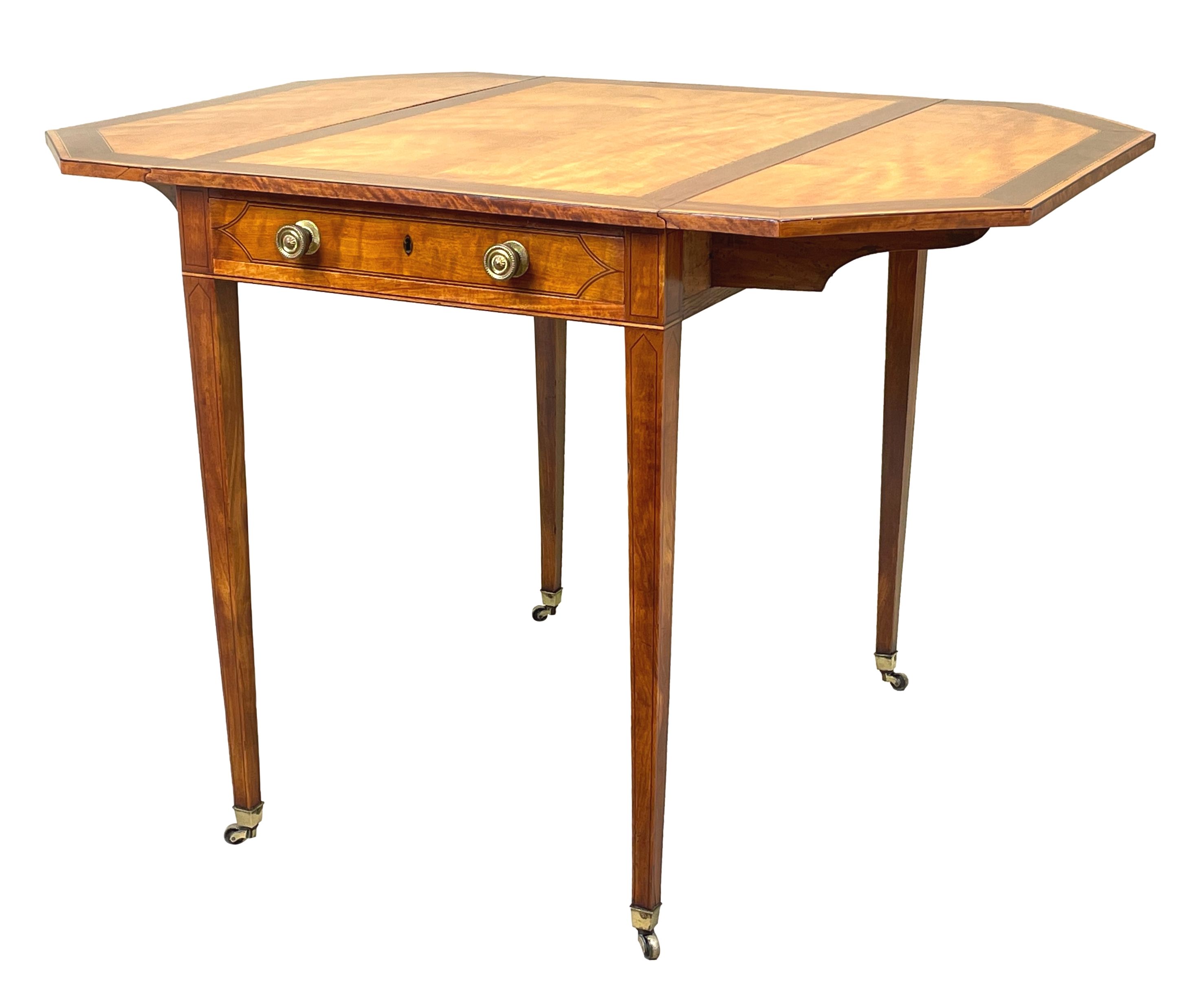 Georgian Satinwood Pembroke Table