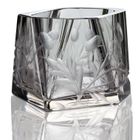 c.1905 Moser Karlsbad Intaglio Engraved Crystal Flower Bowl