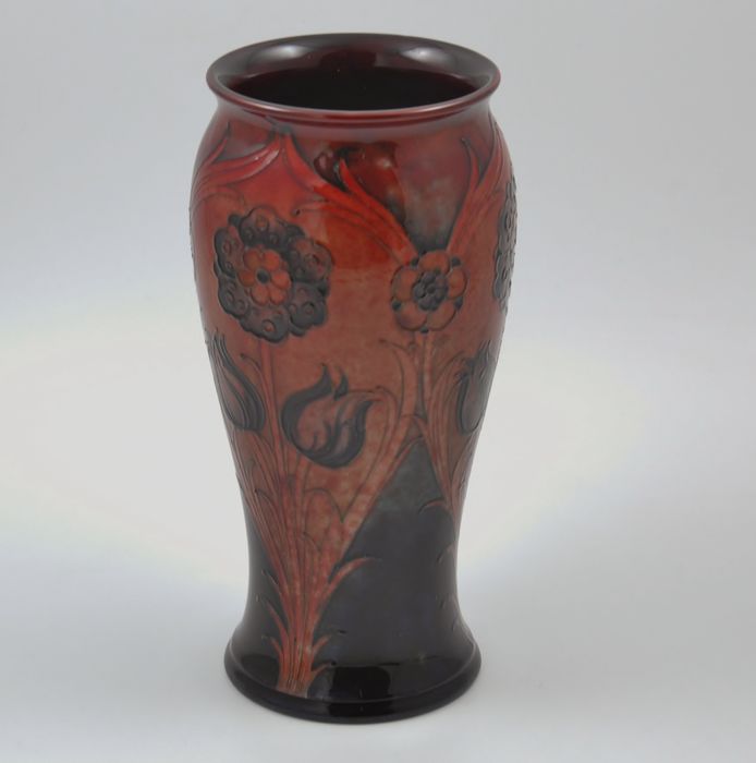 Moorcroft Flambé ‘Late Florian’ vase by William Moorcroft. Circa 1925 -1930.