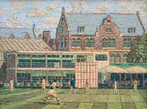 Pip Todd-Warmoth - Cricket Match at Emanuel School