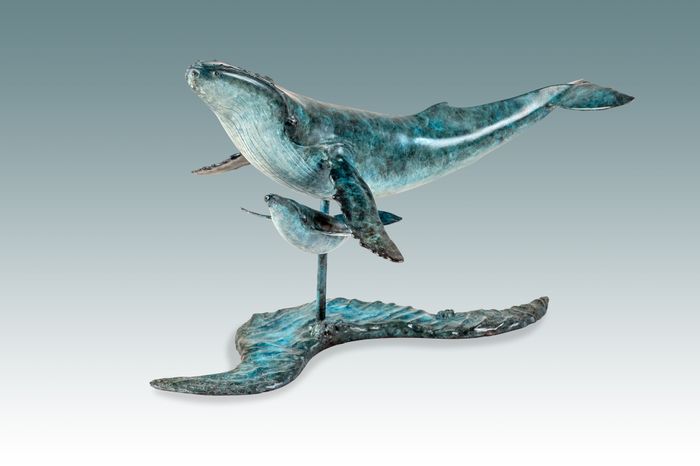 'Whale & Calf' - Tobias Martin