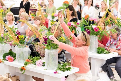 English Summer Bouquet Workshop with The Real Flower Company