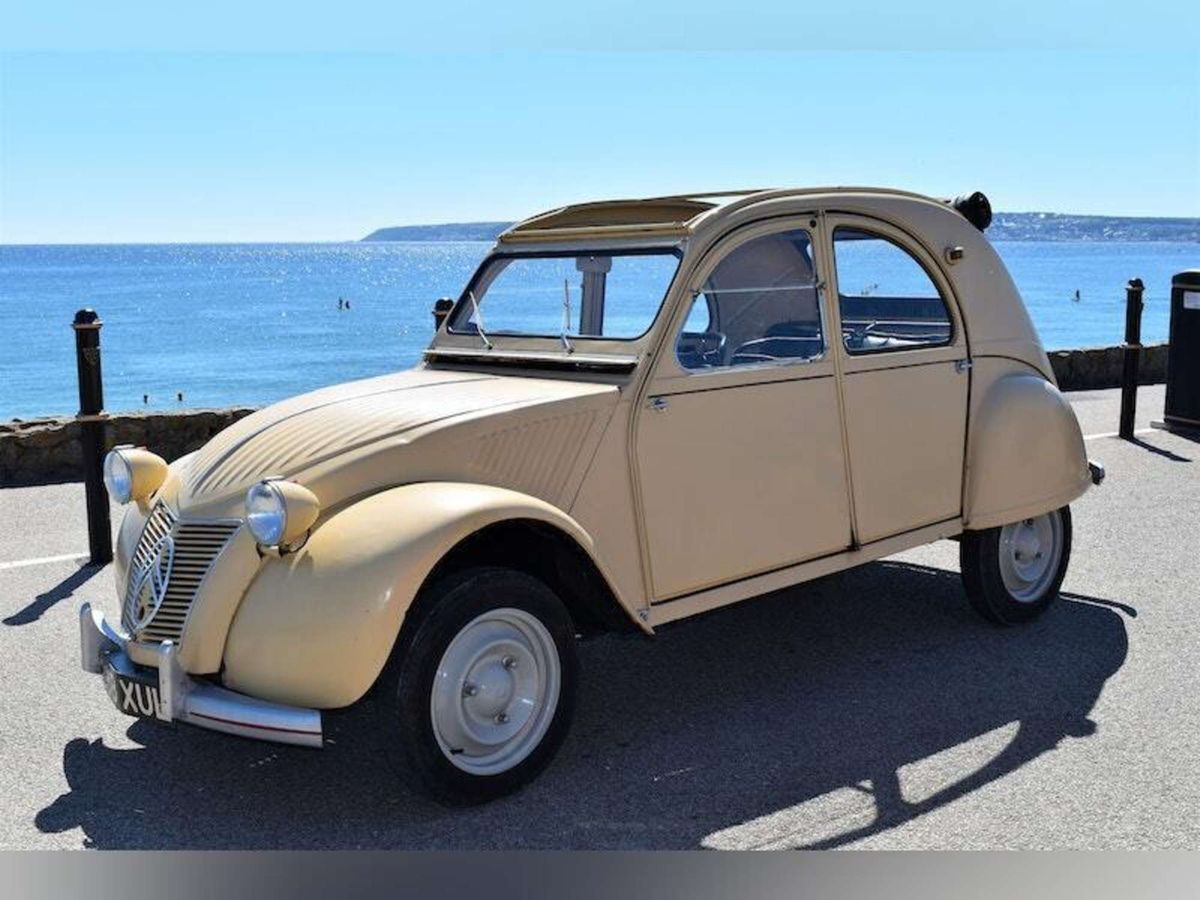 French classic Citroen 2CV car made of wood fetches record price at  auction, and it even runs - CBS News