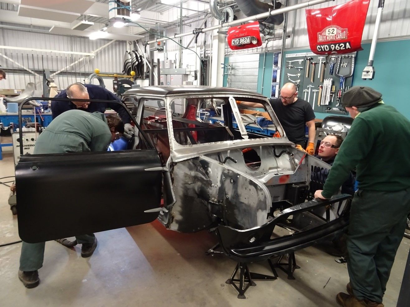 Mini Restoration Project at Brooklands Museum