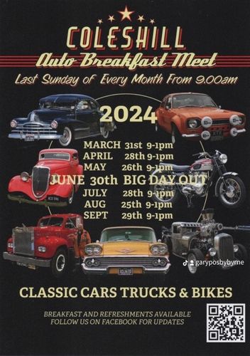 Coleshill Auto Breakfast meet 2024 dates