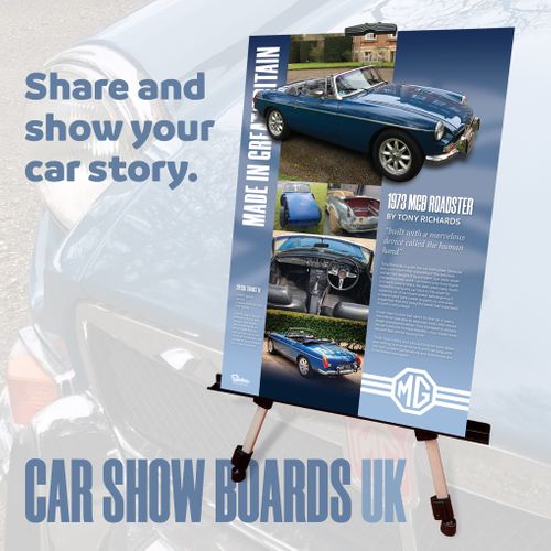 Car Show Boards