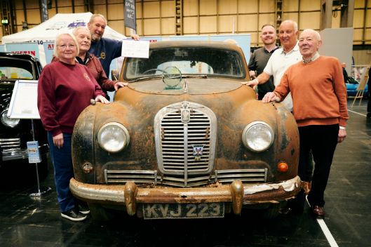 Best Barn Find/Un-restored Car at show