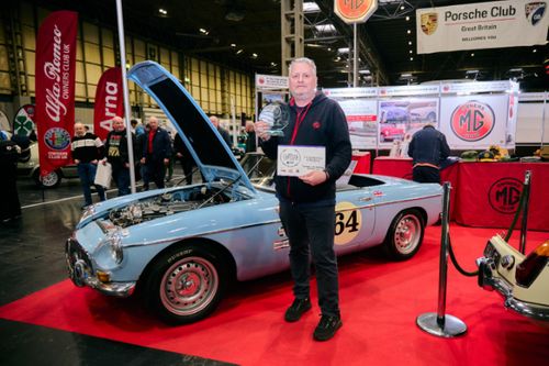 Celebrities’ Choice Award - Dave Walker’s 1964 MGB Roadster, MG Owners Club