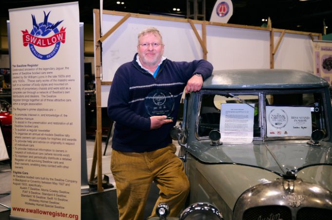 Best Club Stand Display (under 80sqm) - Swallow Register