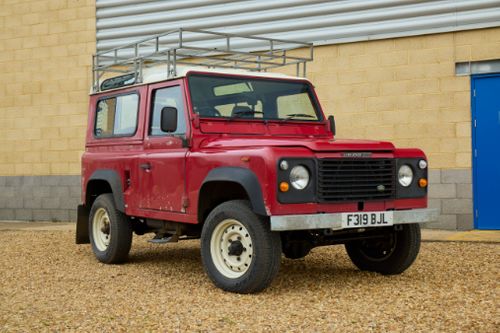 Matt Tomkins, Workshop Editor - 1989 Land Rover Ninety