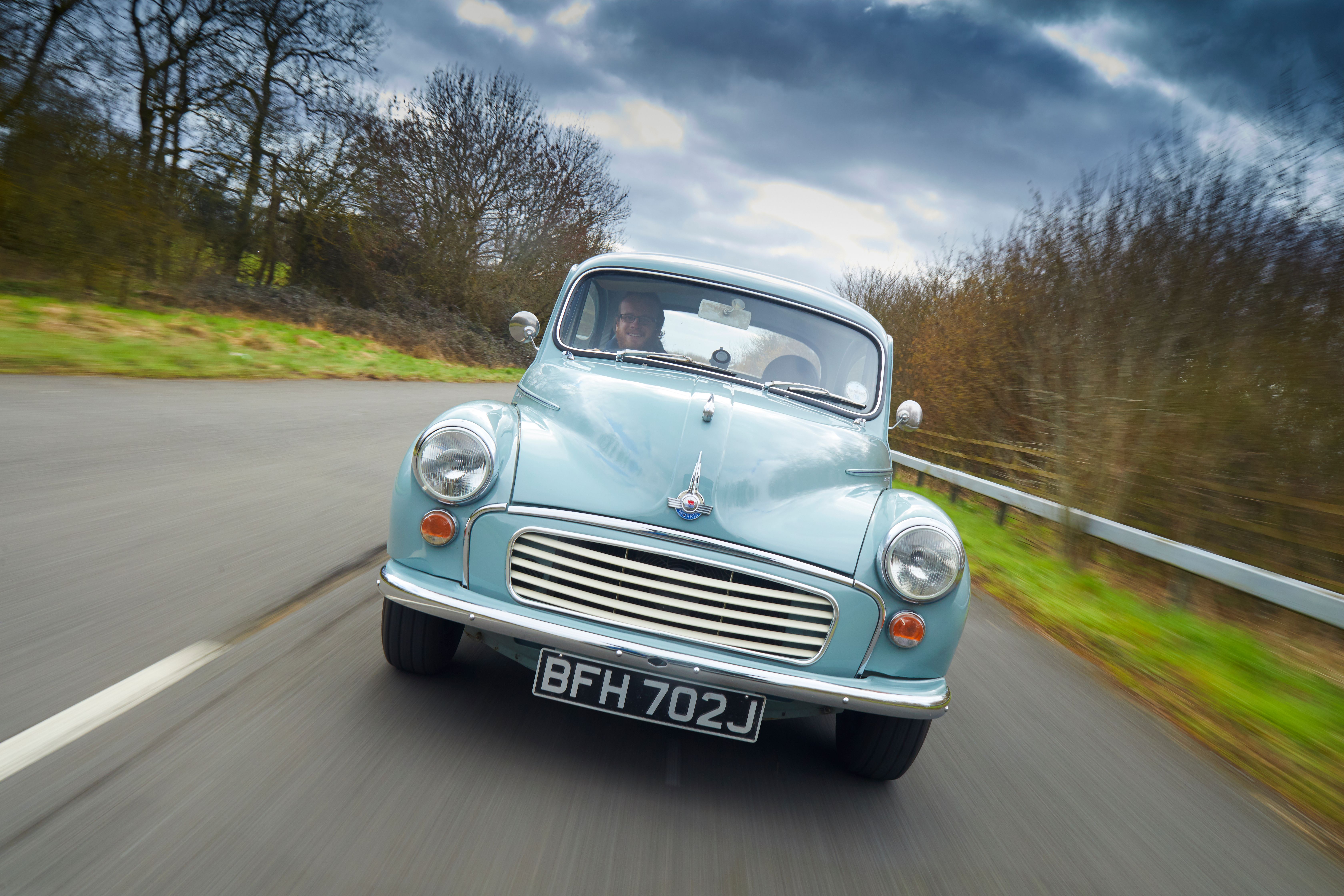 Matt Tomkins, Workshop Editor - 1970 Supercharged Morris Minor Saloon