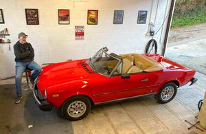 Fergus Mussell, Contributor - Fiat 124 Spider