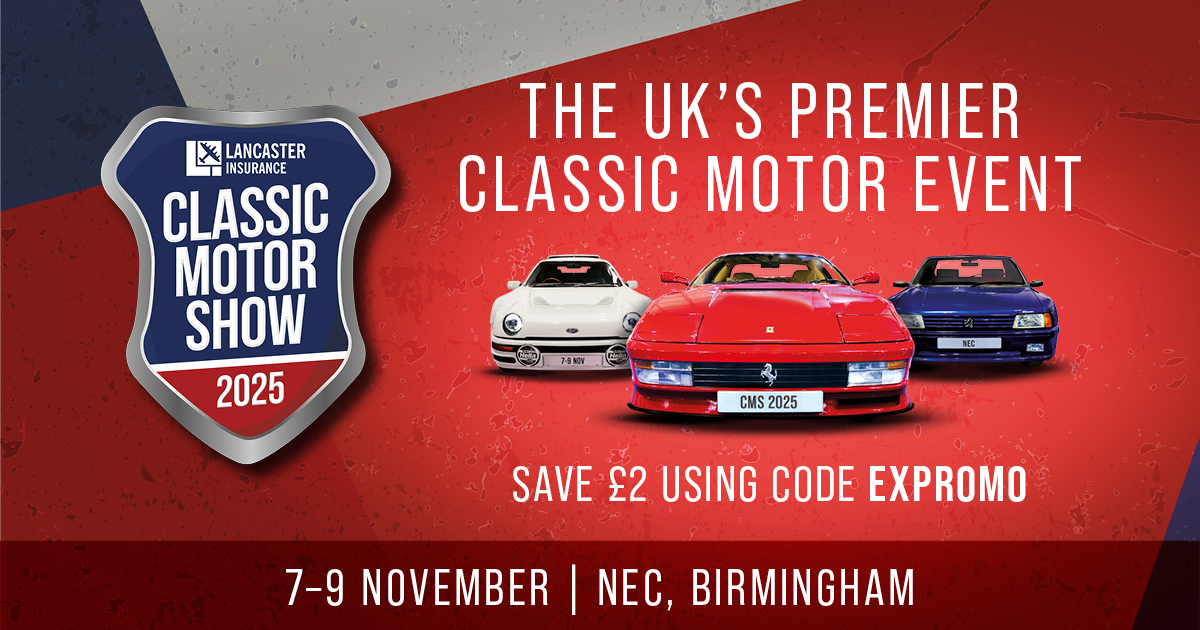 Classic Motor Show Social Media Banner