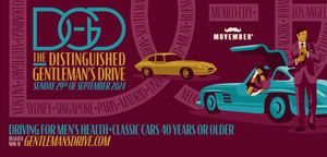 Driving Dapper for Men's Health with Distinguished Gentleman's Drive