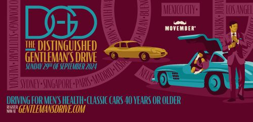 Driving Dapper for Men’s Health with Distinguished Gentleman’s Drive