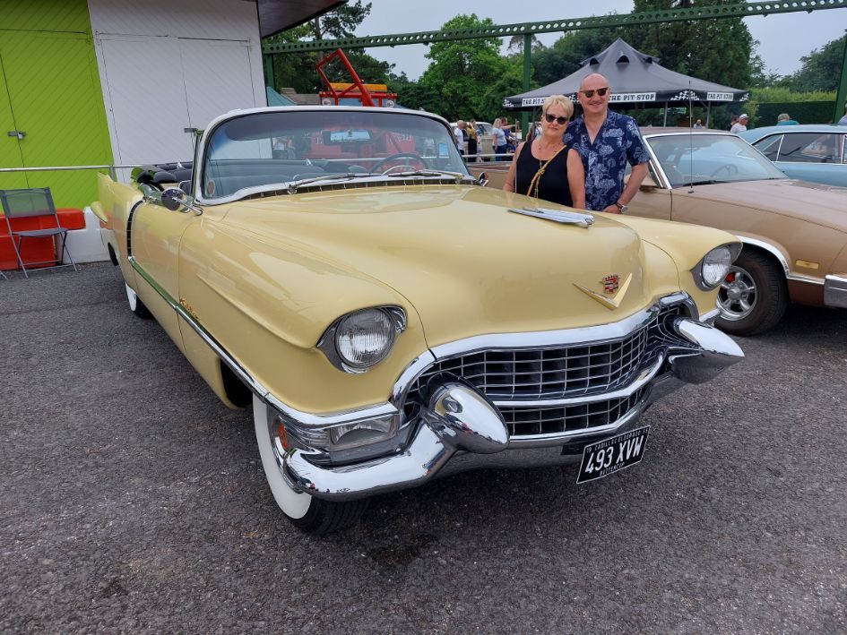 Lynne and Andrew Collie's 1955 Cadillac Eldorado