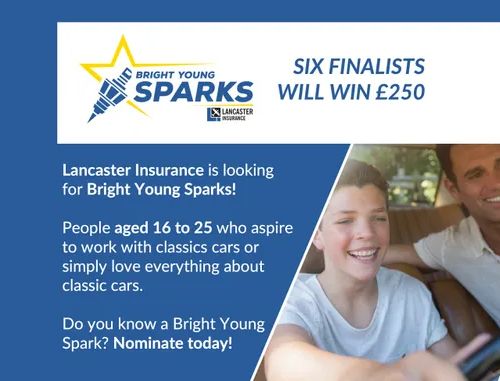 Lancaster Insurance are looking for their next ‘Bright Young Spark’