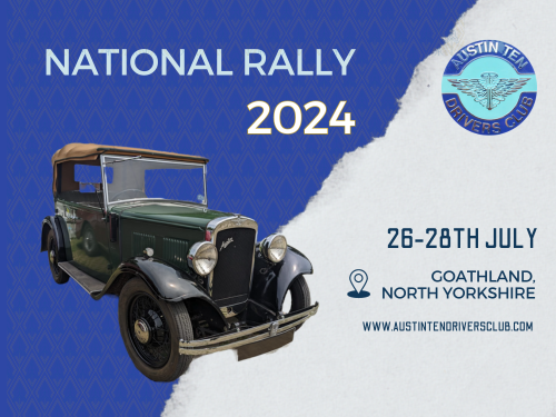 Austin Ten Drivers Club | National Rally 2024