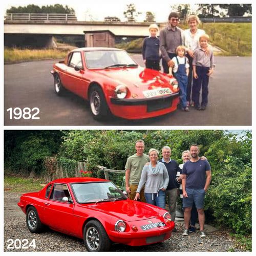 Ginetta G15 then and now with the same family