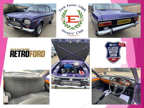 Retroford Magazine present the first Show Car of the 1300E Owners Club