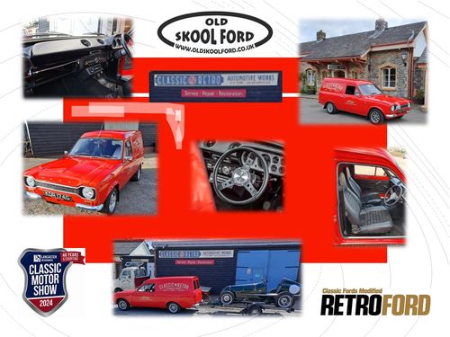 Retroford Magazine Present OSF’s Second Display Car at NEC 2024