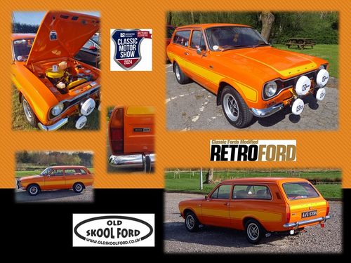 Retroford Magazine Present Old Skool Fords’ 3rd Display Car at NEC 2024