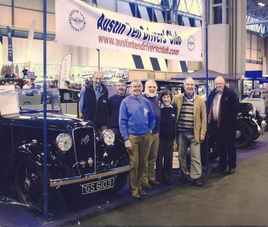 Austin Ten Drivers Club at the Classic Motor Show