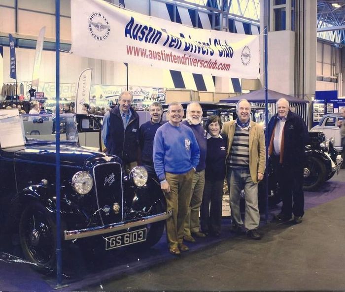 Austin Ten Drivers Club at the Classic Motor Show