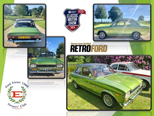 Retroford Magazine presents the 3rd Show Car of the 1300E Owners Club at NEC2024