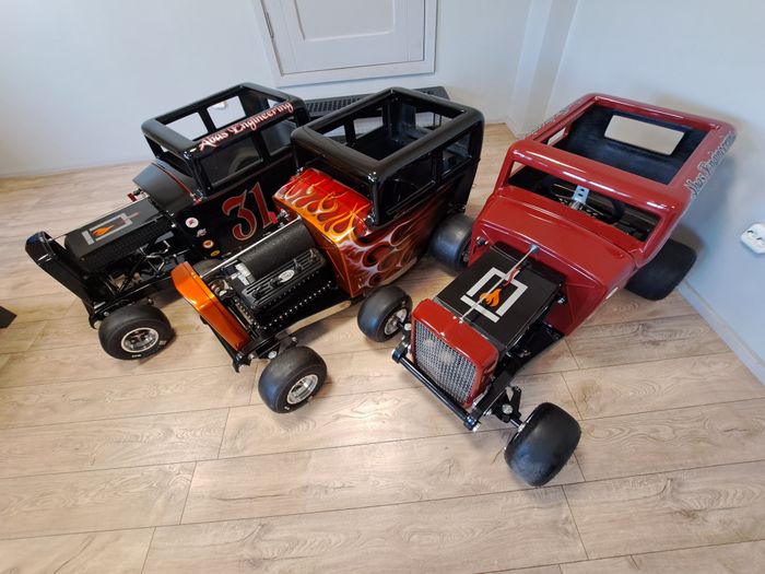 Exclusive hand-built childrens cars.