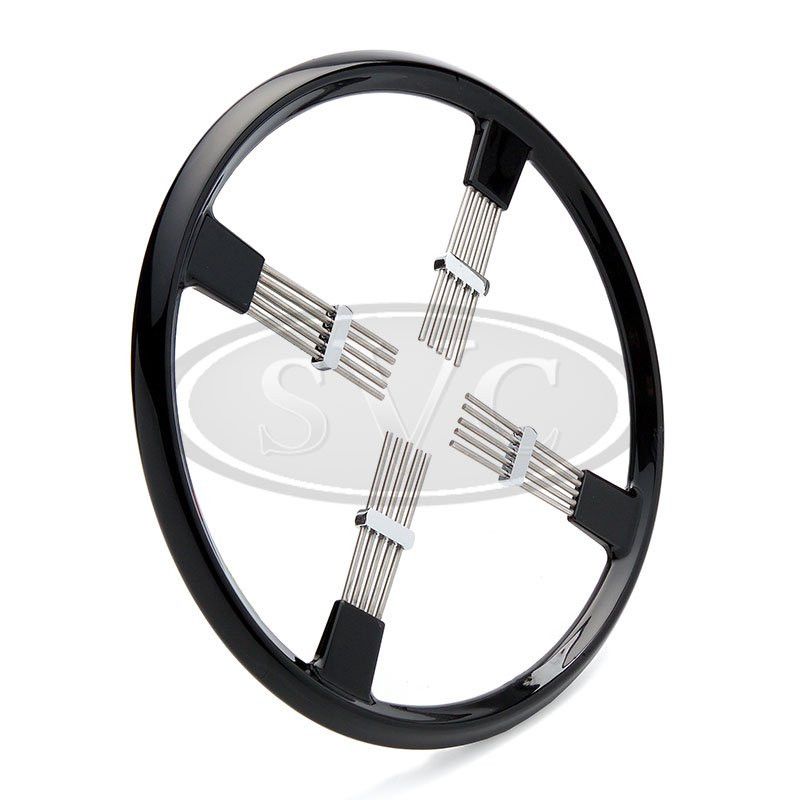 Brooklands pattern steering wheel