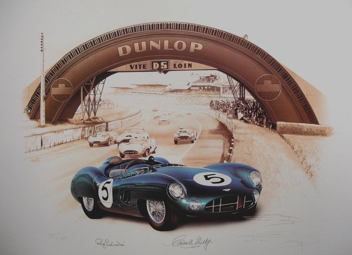 signed AM DBR1 Lithography from Francois Bruère