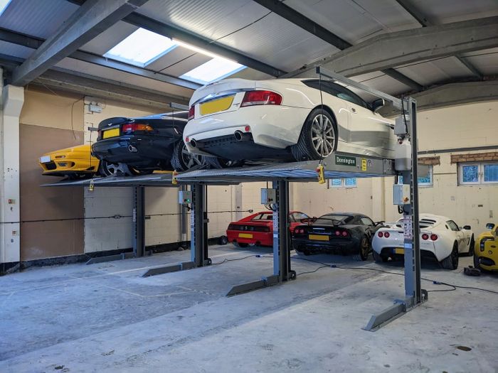 Donnington Two Post Parking Lift