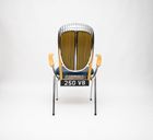 Blue & Yellow Car Grille Chair