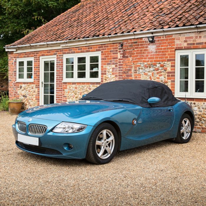 Tailored half car covers top