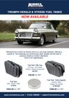 New Products - Triumph Herald & Vitesse Fuel Tanks