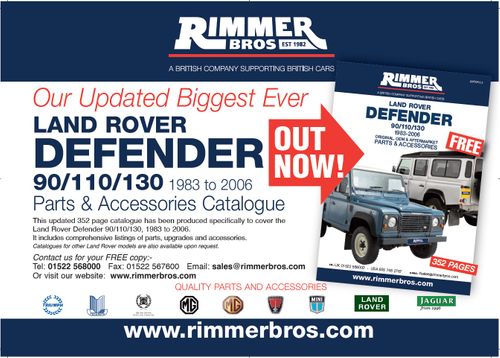 Our New Land Rover Defender Catalogue