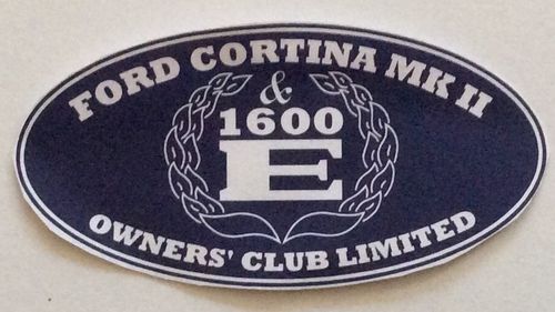 Ford Cortina MkII & 1600E Owners Club